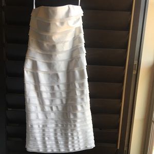 WHBM White cocktail dress